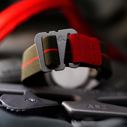 Grappleband Red Tab [Fixed Bar & Spring Bar Version]