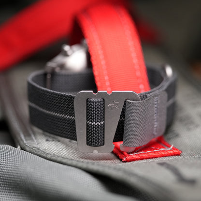 Grappleband SP Charcoal/Grey [Spring Bar Compatible]