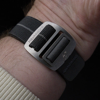 Riggerband M2 Charcoal/Grey [Fixed Bar & Spring Bar Compatible]