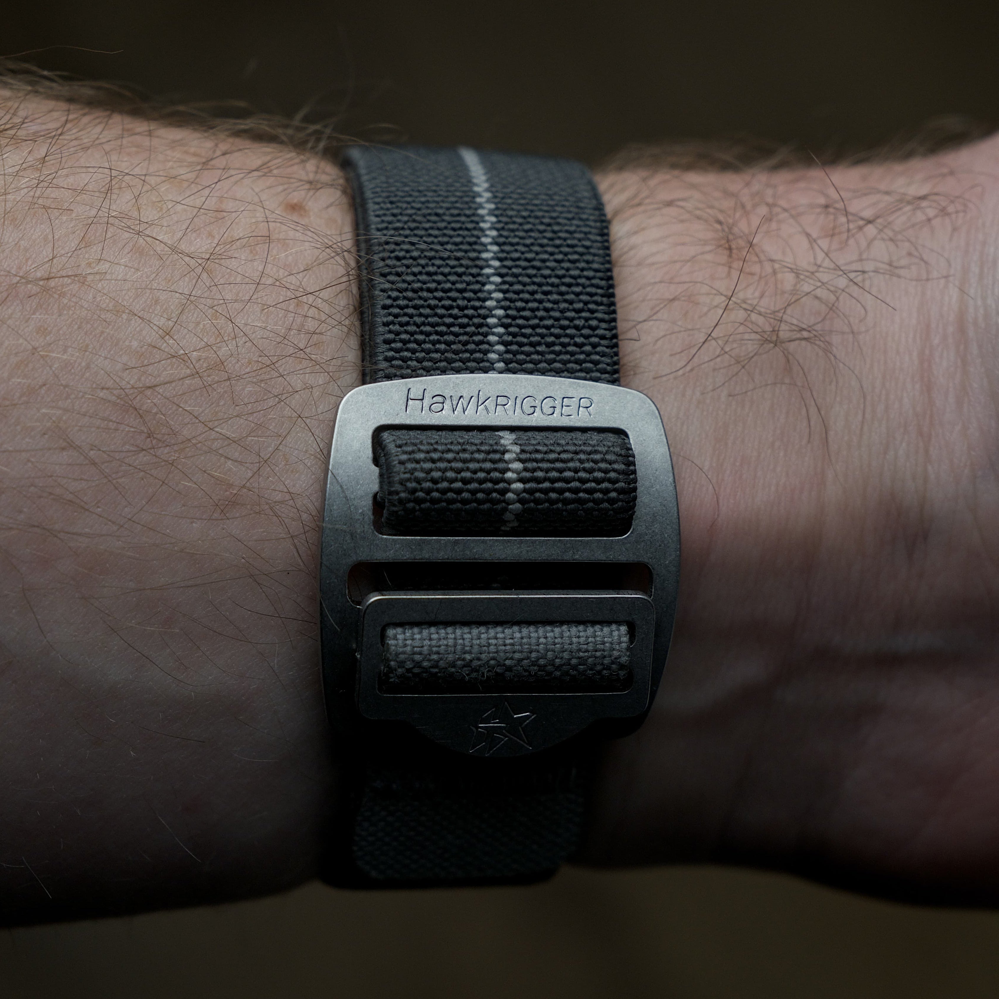 Riggerband M2 Charcoal/Grey [Fixed Bar & Spring Bar Compatible]