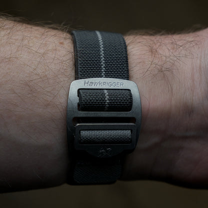 Riggerband M2 Charcoal/Grey [Fixed Bar & Spring Bar Compatible]