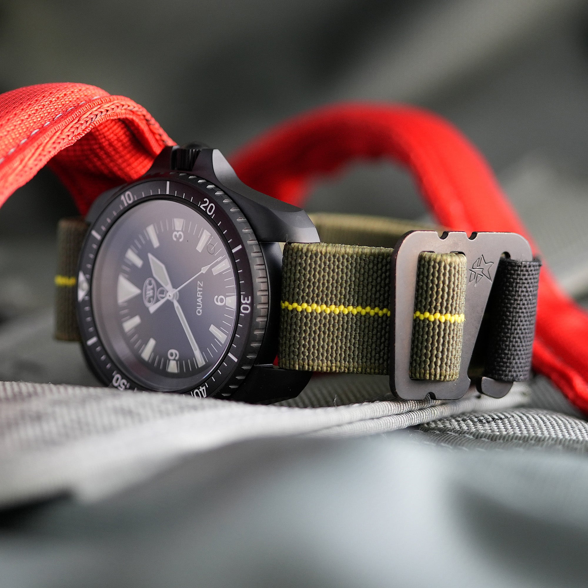 Grappleband Dark PVD [Fixed Bar & Spring Bar Compatible]