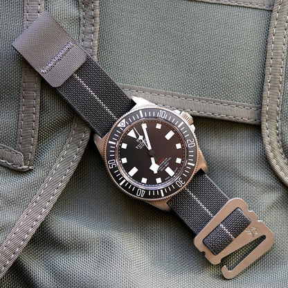 Grappleband Charcoal/Grey [Fixed Bar & Spring Bar Compatible]